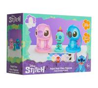 Disney Stitch Dipingi la Tua Figura Bambini, Mestiere DIY Kit per Dipingere (Multi - 3 confezione)