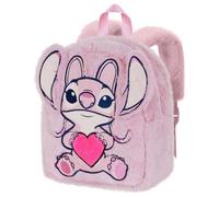 Disney Lilo e Stitch Angel Heart-Zaino Plush, Rosa