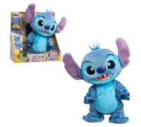 Disney Stitch Double Trouble Peluche Interattivo | oltre 50 suoni e reazioni, Stitch cammina e balla, dai 3 anni in su