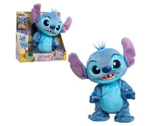 Disney Stitch Double Trouble Peluche Interattivo | oltre 50 suoni e reazioni, Stitch cammina e balla, dai 3 anni in su
