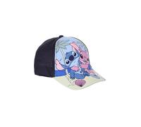 Disney Stitch e Angel Cappello da Baseball Bambina, Berretto Estivo con Design Tropicale, Regalo per Ragazze e Adolescenti | Blu
