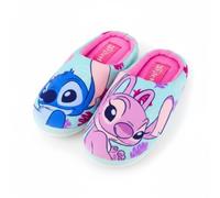 Disney Stitch e Angel Pantofole da Casa per Ragazze, Regalo per Bambine e Adolescenti, Taglie EU 28 a 33 (Blu, EU 28, Sistema Taglie Calzature EU, Bambino Piccolo (2-5 anni), Donna, Numero, Media, 28)
