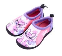 Disney Stitch e Angel Sandali da Acqua Ragazze, Stivali Antiscivolo, Scarpe Acquatiche, Taglia EU 26 | Rosa