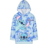 Disney Stitch Felpa con Cappuccio Bambina Adolescenti Felpa Bambino Accogliente Abbigliamento Bambina Regali Ragazza (7-8 Anni, Blu Tie Dye)