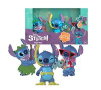 Disney Stitch Fidget - Confezione da 3 statuette di Lilo & Stitch, ogni 1 include 1 accessori speciali, colleziona le tue bambole preferite, 5+ anni, famosa (TTC46100)