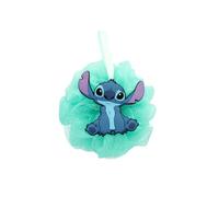 DISNEY STITCH - Fiore da doccia in silicone 3D di Lilo & Stitch - Spugna per il corpo dei bambini - Detergente schiumogeno delicato - Massaggio esfoliante leggero - Accessorio da bagno divertente