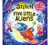 Disney Stitch Five Little Aliens: A lift-the-flap picture book