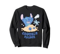 Disney Stitch Fluffy Summer Beach Sand Pile "Trouble Maker" Felpa