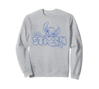 Disney Stitch Fluffy Summer Sun Beach Vibes Felpa