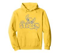 Disney Stitch Fluffy Summer Sun Beach Vibes Felpa con Cappuccio