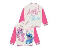 Disney Stitch Giacca Bambina | Maglia Bambina | Giubbotto Primaverile Ragazza Stitch E Angel