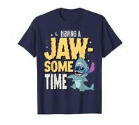 Disney Stitch Halloween Shark Costume Having a Jawsome Time Maglietta