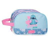 Disney Stitch Hearts astuccio scolastico, astuccio per bambini, realizzato in poliestere