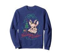 Disney Stitch Holiday Wishes Christmas Artist's Sketch Felpa