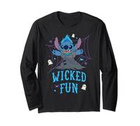 Disney Stitch in Hades Costume Wicked Fun Halloween Villains Maglia a Manica