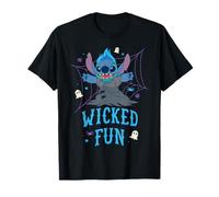 Disney Stitch in Hades Costume Wicked Fun Halloween Villains Maglietta
