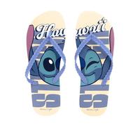 Disney Stitch Infradito da Donna e Ragazza, Sandali Estivi con Motivo Stitch, Taglie EU 36 a 41 (Giallo, Sistema Taglie Calzature EU, Adulto, Donna, Numero, Media, 38)