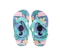 Disney Stitch Infradito per Bambini e Bambine, Sandali Estivi con Elastico, Taglie EU 22 a 29 (Blu, Sistema Taglie Calzature EU, Bambino Piccolo (2-5 anni), Donna, Numero (range), Media, 28, 29)