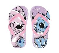 Disney Stitch, infradito per ragazze, motivo stitch e angelo, sandali estivi per ragazze, taglie EU 28-35, viola, 32/33 EU