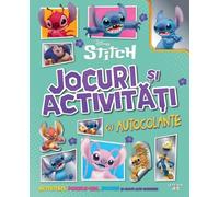 Disney Stitch. Jocuri si activitati cu autocolante