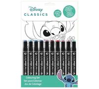 Disney Stitch Kids - 2 pezzi da dipingere con i numeri, con pennarelli, per arti e mestieri