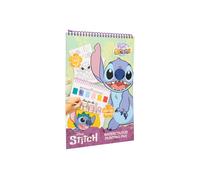 Disney Stitch Kleurboek met waterverf, kleurboek voor kinderen vanaf 3 jaar, cre
