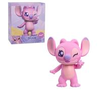 Disney Stitch Larger Than Life Angel Figure in vinile 36 cm | Braccia, orecchie e testa snodabili, giocattolo da collezione Just Play, età 3+