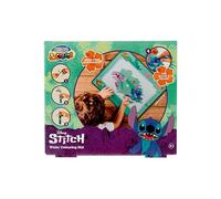 Disney Stitch | Lavagna da Disegno | 51 x 41 cm | Tavoletta Cancellabile | Tappeto da disegno riutilizzabile che mostra i colori con l'acqua, pieghevole e facile da portare, si asciuga in pochi minuti