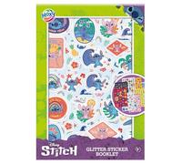 Disney Stitch - Libretto di adesivi glitterati, con personaggi decorativi, dai 3 anni in su