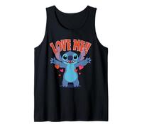 Disney Stitch "Love Me!!" Funny Valentine's Day Canotta