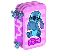 Disney Stitch Lovely triple pencil case Manenti