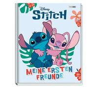 Disney Stitch: Meine ersten Freunde: Kindergartenfreundebuch mit wattiertem Cover