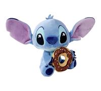 Disney Stitch con doughnut, peluche da 25 cm, adatto dai primi mesi di vita