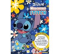 Disney Stitch - Mon coffret Stitch - Dans ce coffret: 3 papertoys, des stickers, 1 livre de coloriage, des stickers métallisés, 4 portraits de héros, un grand poster