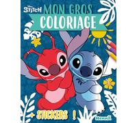 Disney Stitch - Mon gros coloriage + stickers ! (Stitch et Leroy)