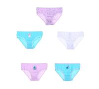 Disney Stitch Mutandine per Ragazze, Confezione da 5 Mutandine, Morbido Cotone Elastico Classiche, Slip Intimo per Ragazze, Taglia 6/8 Anni