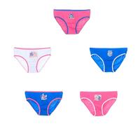 Disney Stitch Mutandine per Ragazze, Confezione da 5 Mutandine Slip, Morbido Cotone Elastico Classiche, Intimo per Ragazze, Taglia 6/8 Anni