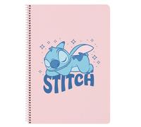 Disney Stitch Ohana A4 notebook Safta