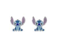 Disney Stitch, orecchini a perno da donna in argento Sterling smalt, Argento sterling