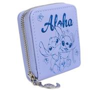 DISNEY Stitch Portafoglio per bambina, portamonete con cerniera 9x9 cm (Stitch 2)