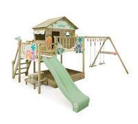 Disney Stitch Quest Parco giochi di Wickey - Struttura di arrampicata, Torre di arrampicata, Giochi da giardino per bambini - Parco giochi all'aperto in legno con sandbox