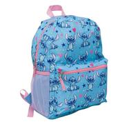 Disney Stitch Ragazze ’16 " Zaino - Principale Zip Scomparto, Tasca Frontale