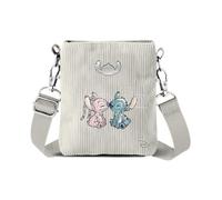Disney, Borsa Action Roy Unisex, Biancastro Lilo e Stitch, One size
