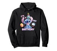 Disney Stitch & Scrump "It's My Birthday" Birthday Party Felpa con Cappuccio