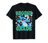 Disney Stitch Second Grade Back to School 1st Day of School Maglietta