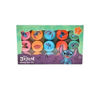 Disney Stitch Set di timbri | 15 timbri per bambini con colori | set fai da te per ragazzi e ragazze | giocattolo creativo | idea regalo a partire dai 3 anni | materiale artistico e fai da te per