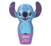 Disney Stitch, shampoo e gel doccia 3D, mirtillo, per donne, adolescenti e come regalo per bambini, vegan sence Beauty (1 x 300 ml)