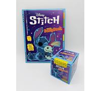 Disney Stitch Super Scrapbook Sticker Album Starter + Scatola Box 36 bustine ...