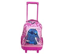 Disney Stitch T Grande Zaino Trolley con Ruote Scuola Elementare Bambina Ragazza