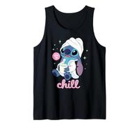 Disney Stitch "Time to Chill" Bathrobe Relaxation Self-Care Canotta